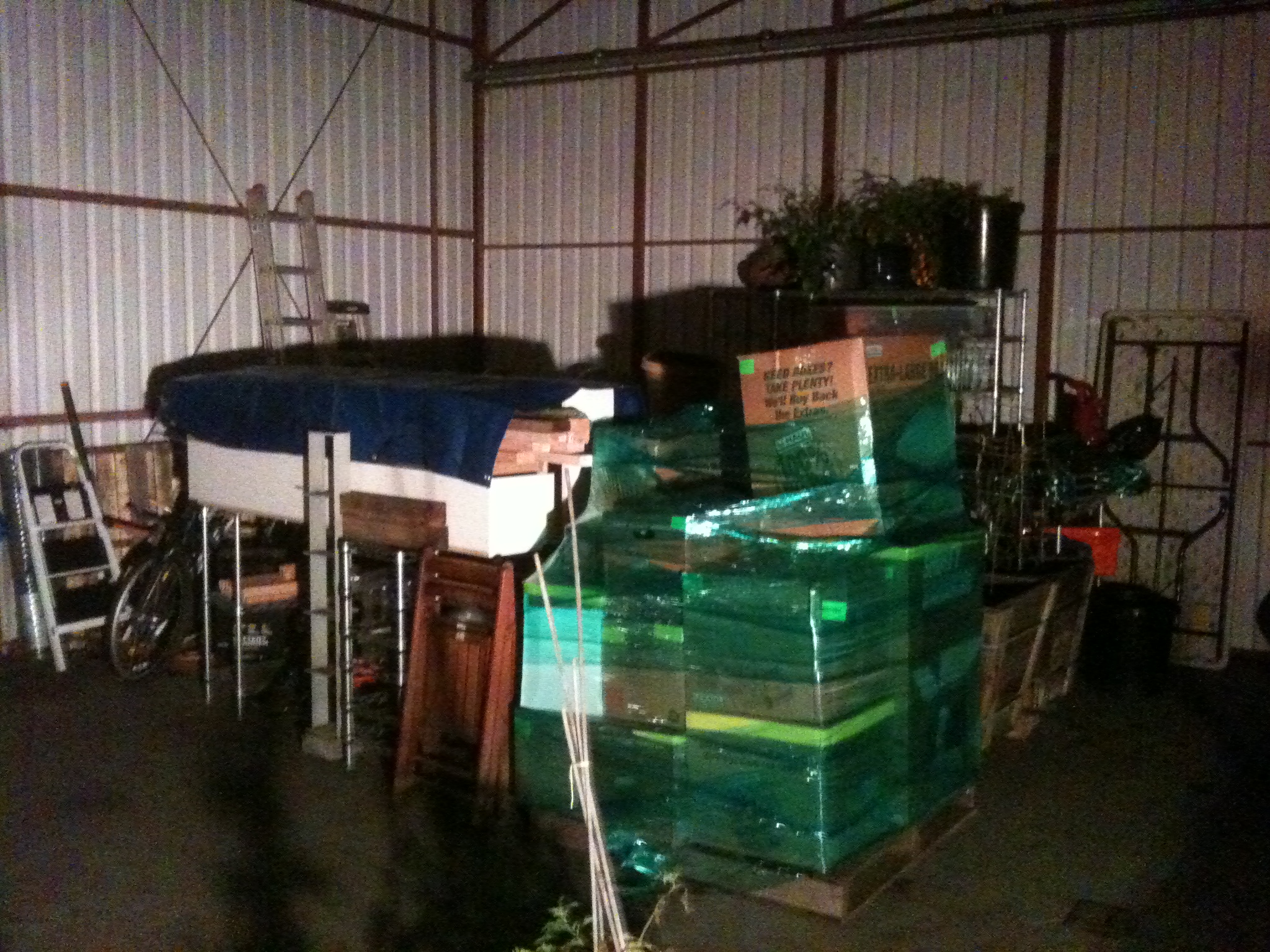 The Sprite's new (temporary) digs until its new home is ready